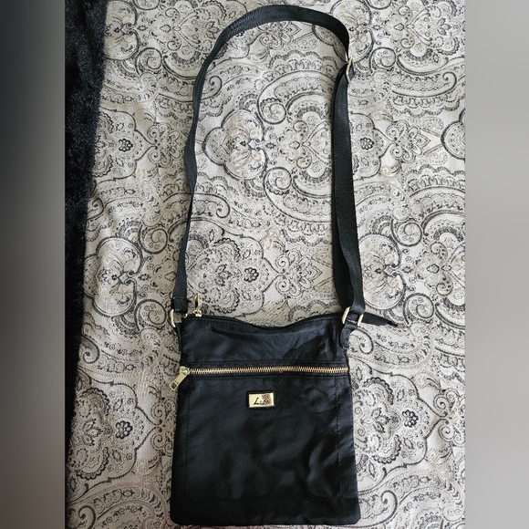 Luna crossbody bag/ purse in black - Picture 1 of 2